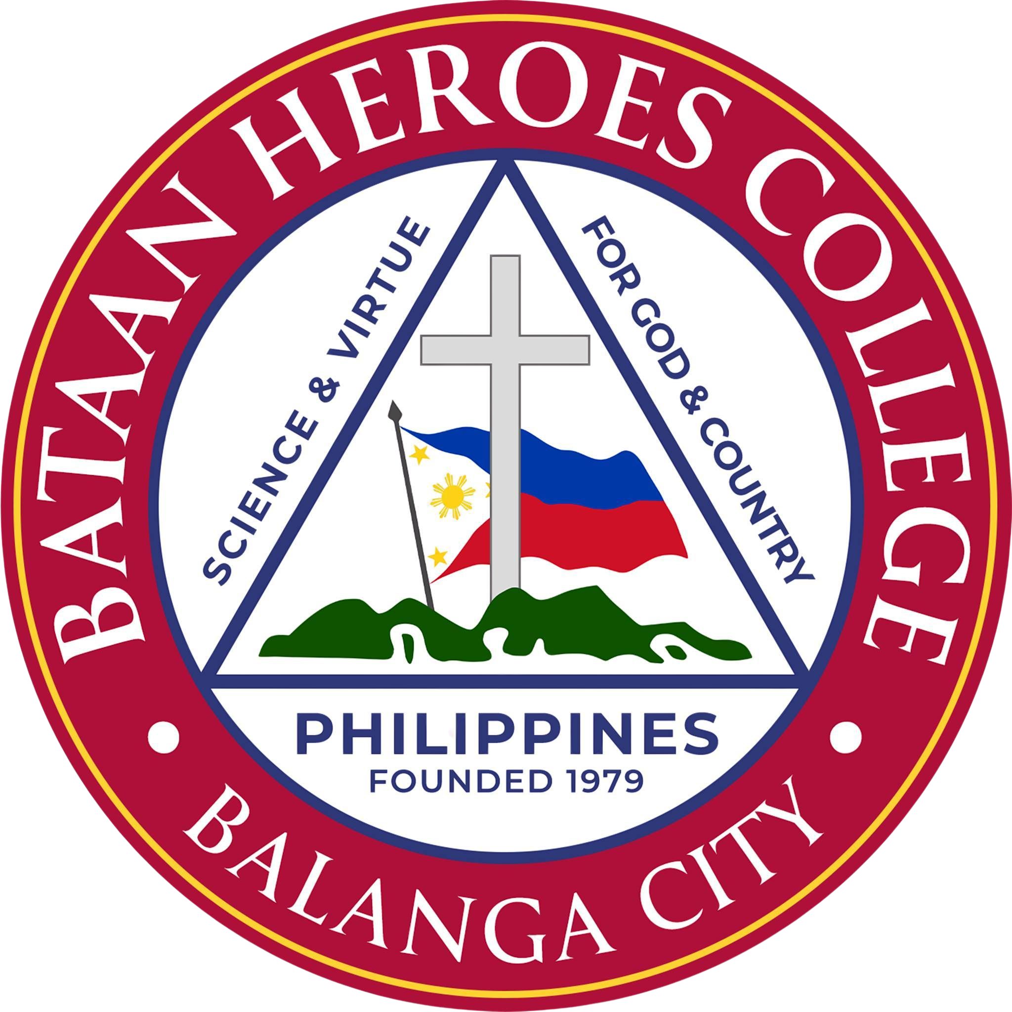 Bataan Heroes College Logo